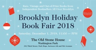 Brooklyn Holiday Book Fair 2018