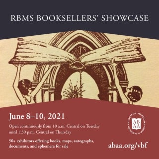 RBMS Booksellers' Showcase