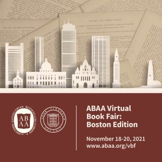 ABAA Virtual Book Fair: Boston Edition