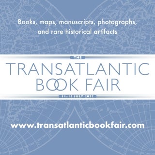 Transatlantic Virtual Book Fair 2022