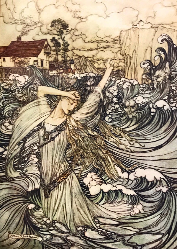 Undine by Friedrich De La Motte Fouqué, Arthur Rackham, W. on Honey & Wax  Booksellers