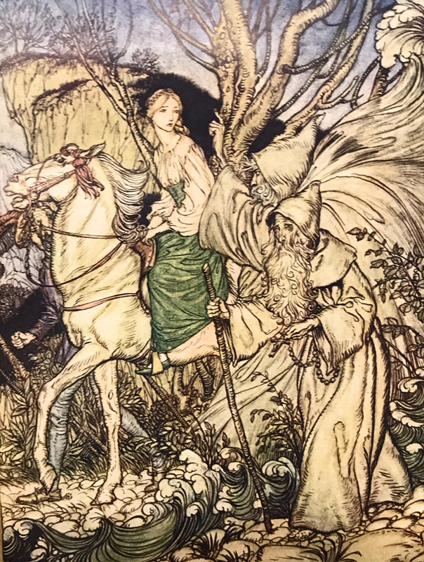 Undine by Friedrich De La Motte Fouqué, Arthur Rackham, W. on Honey & Wax  Booksellers