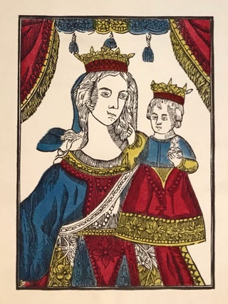 Sheet of six Épinal prints, military and religious subjects
