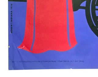 Serigraph poster for the Santa Fe Opera recording of The Mother of Us All