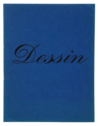 Item #1003073 Dessin (design workbook). EPHEMERA