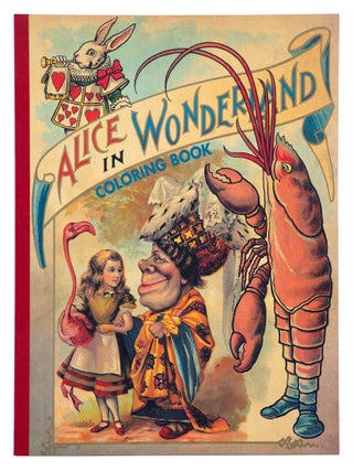 Item #1003122 Alice’s Adventures in Wonderland (poster coloring book). John Tenniel, Roni...