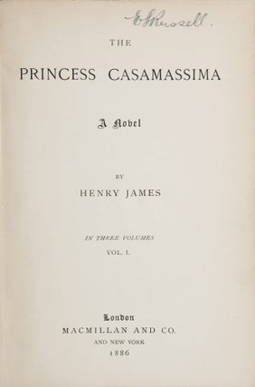 The Princess Casamassima