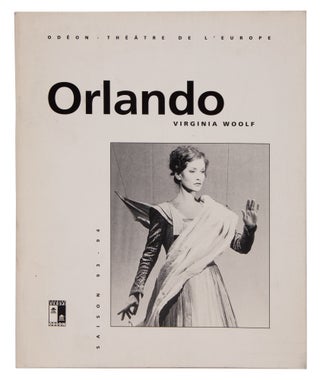 Item #1003211 Orlando (original theater program). Virginia Woolf, Robert Wilson, Darryl Pinckney,...