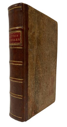 Item #1003331 The Muses Library; Or a Series of English Poetry, from the Saxons, to the Reign of...