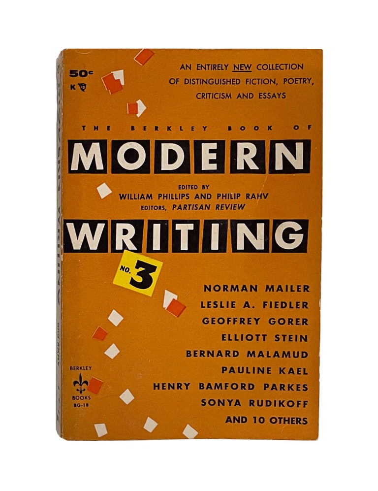 Item #1003367 “Movies, the Desperate Art” in The Berkley Book of Modern Writing, Number 3. Pauline Kael, William Phillips, Philip Rahv.