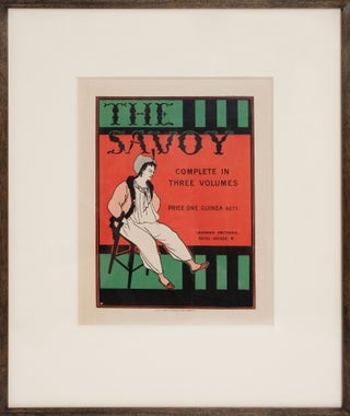 Item #1003443 The Savoy (advertisement). Aubrey Beardsley