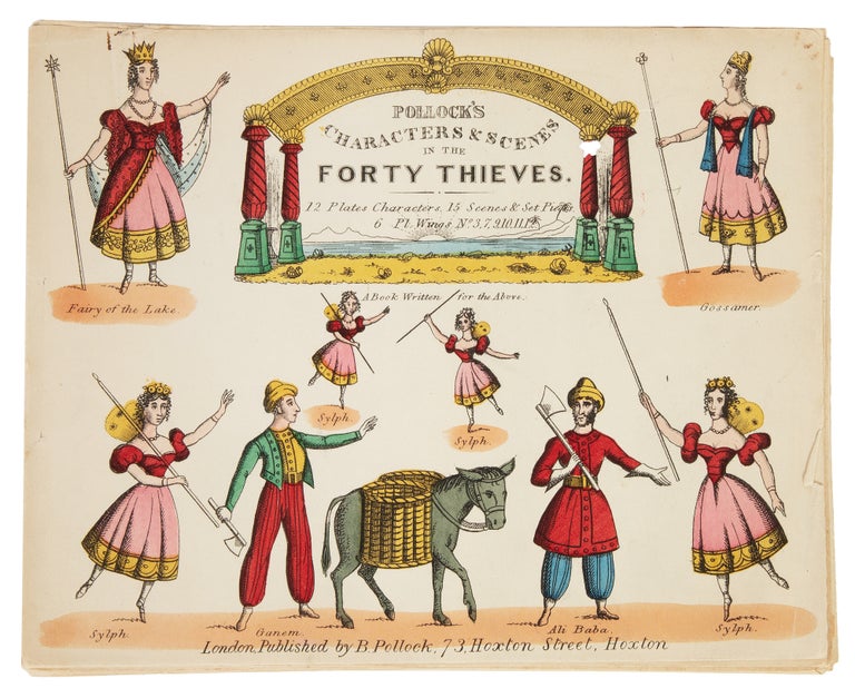 Item #1003483 The Forty Thieves, A Drama. With: Pollock’s Characters and Scenes in The Forty Thieves. DRAMA.