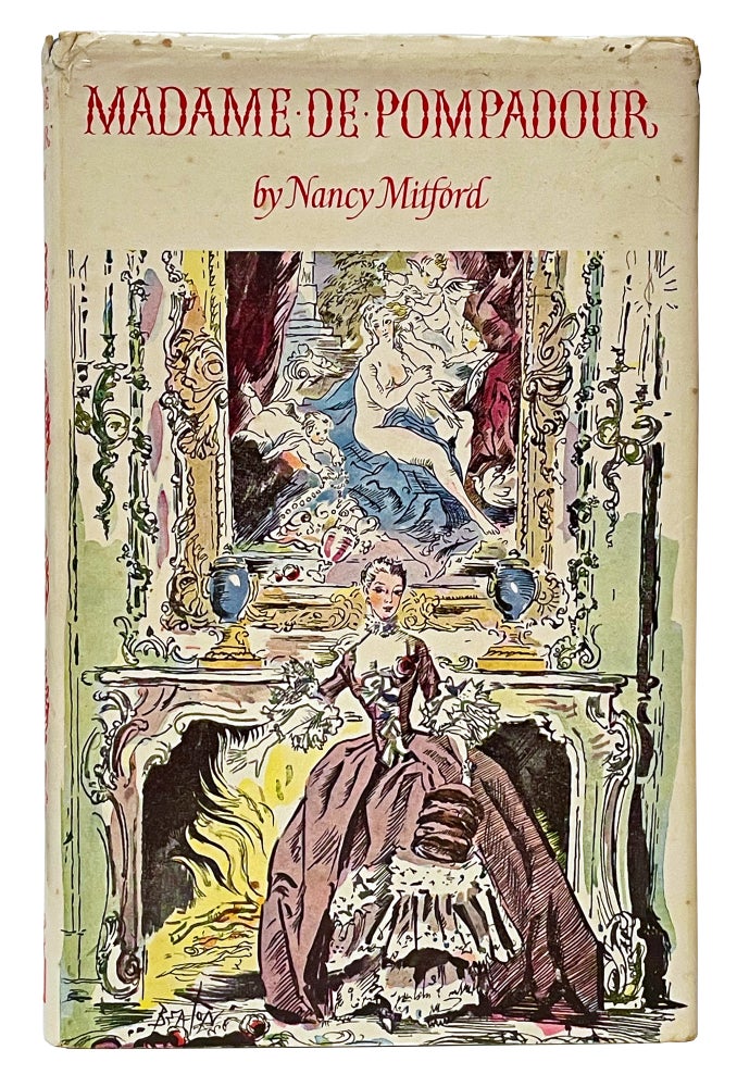 Item #1003519 Madame de Pompadour. Nancy Mitford, Cecil Beaton, jacket design, Jeanne Antoinette Poisson, Marquise de Pompadour.