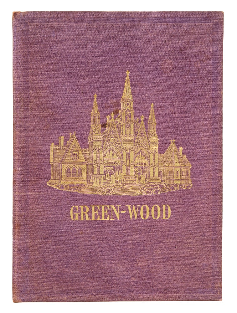 Item #1003542 Green-Wood Cemetery 1882. MAPS.