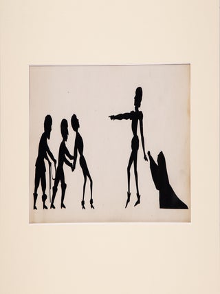 Silhouette illustration: The Recognition