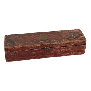 American dance orchestra signs, in original wooden case