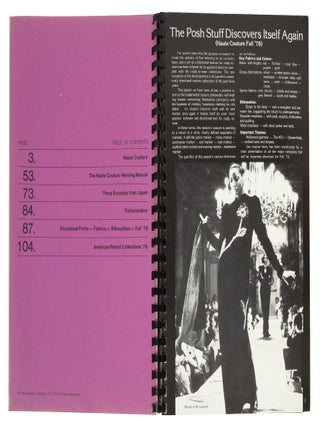 Item #1003704 Here & There: A Fashion View with a Point-of-View. September 1978. FASHION,...