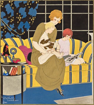 “Mother Reading to Children” (illustration