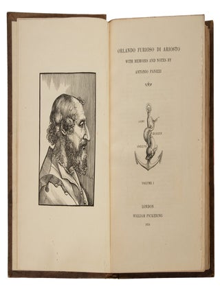 Item #1003797 Orlando Furioso Di Ariosto. With Memoirs and Notes by Antonio Panizzi. Lodovico...