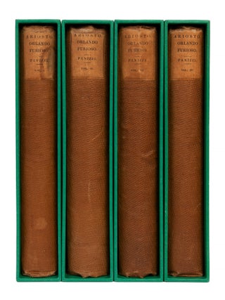 Orlando Furioso Di Ariosto. With Memoirs and Notes by Antonio Panizzi