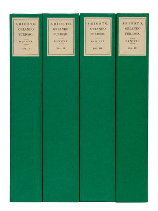 Orlando Furioso Di Ariosto. With Memoirs and Notes by Antonio Panizzi