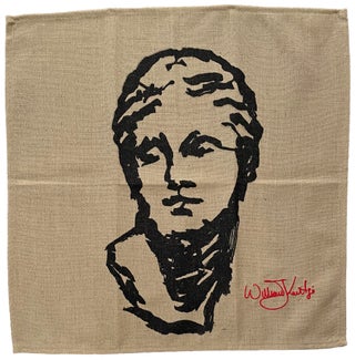 Item #1003806 Textile screenprinted with image of “Head (Venus)”. William Kentridge