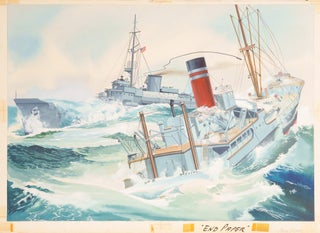 Fourteen original illustrations for The Big Book of Real Boats and Ships