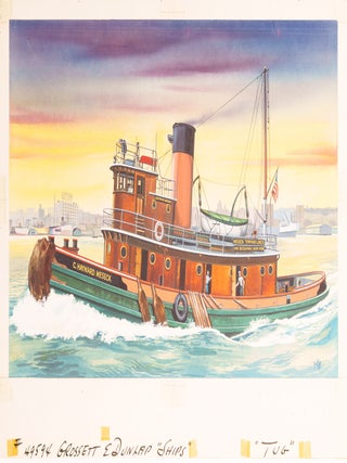 Fourteen original illustrations for The Big Book of Real Boats and Ships