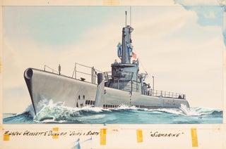 Fourteen original illustrations for The Big Book of Real Boats and Ships
