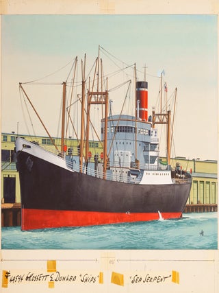 Fourteen original illustrations for The Big Book of Real Boats and Ships