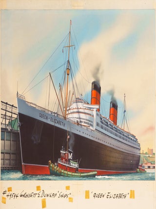 Fourteen original illustrations for The Big Book of Real Boats and Ships