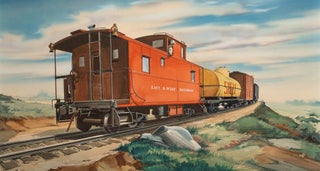 Fifteen original illustrations for The Big Book of Real Trains