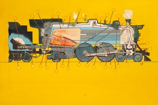 Fifteen original illustrations for The Big Book of Real Trains