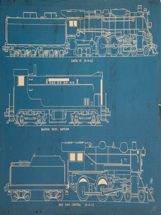 Fifteen original illustrations for The Big Book of Real Trains