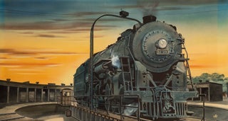Fifteen original illustrations for The Big Book of Real Trains