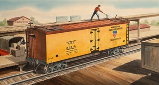 Fifteen original illustrations for The Big Book of Real Trains