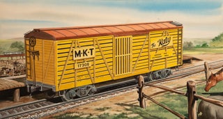 Fifteen original illustrations for The Big Book of Real Trains