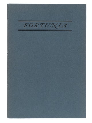 Item #1004280 Fortunia. Marie-Catherine d’ Aulnoy, Richard Schaubeck, Maurice Sendak