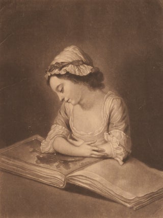Item #1004281 Miss Hoare (mezzotint portrait). William Hoare, John Faber, engraver