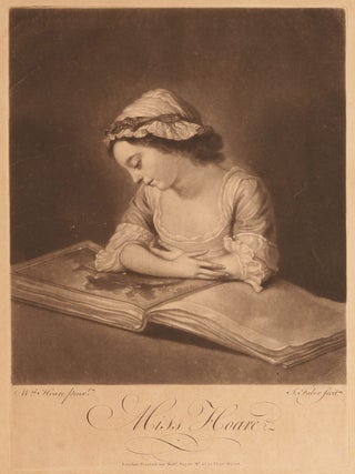 Miss Hoare (mezzotint portrait)