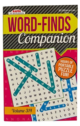 Word-Finds Companion. Volume 314