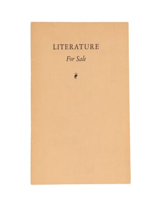 Item #1004290 Literature for Sale. Ann Watkins