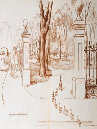 Make Way for Ducklings; with: signed bookplate commemorating the 1987 Mallard Family Sculpture