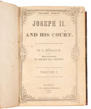 Joseph II and His Court. An Historical Novel