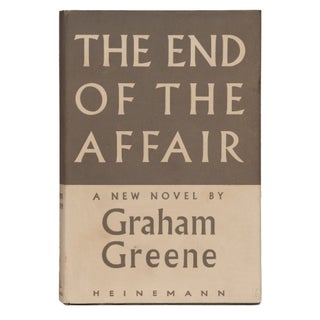 Item #1004417 The End of the Affair. Graham Greene