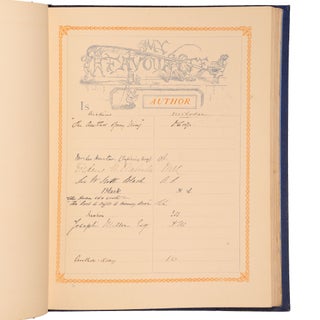 The New Table Book, or Pictures for Young and Old Parties, with “A Copy of Verses” to Each Picture, and a Page for “Everybody’s Favourite”