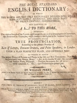 The Royal Standard English Dictionary