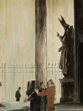 Original set design for Hamlet: “Grave Scene”