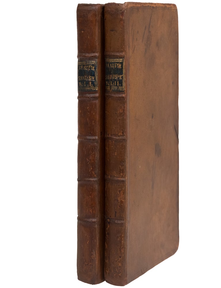 Item #1004452 The Beauties of Shakespear. William Shakespeare, William Dodd.