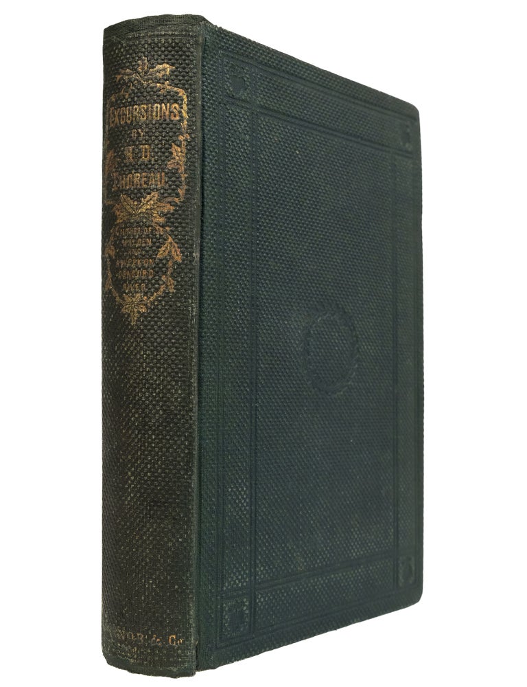 Item #1004493 Excursions. Henry David Thoreau, Ralph Waldo Emerson.
